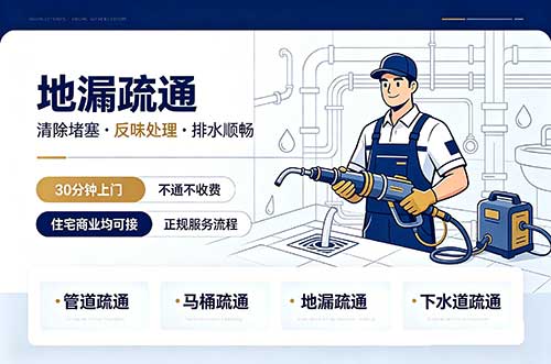 清徐地漏疏通